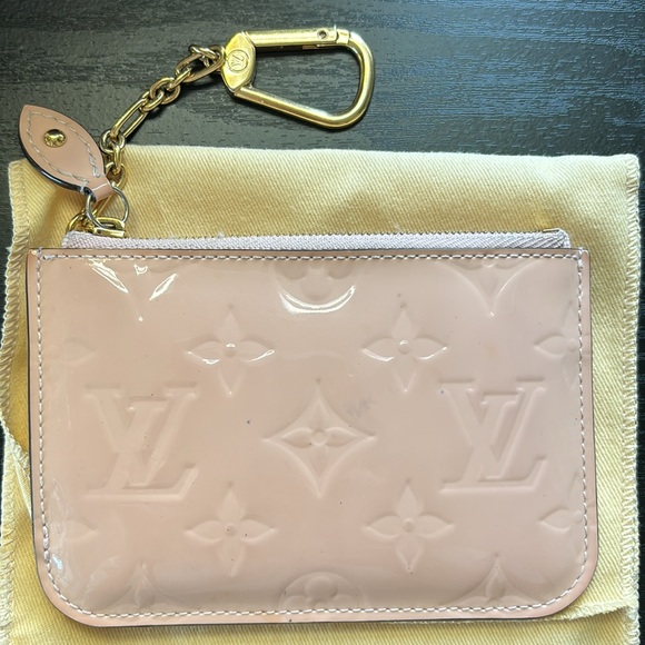 Louis Vuitton Vernis Pochette Rose Ballerine - Picture 3 of 10